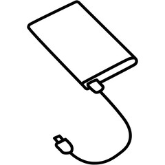 Sticker - Powerbank Icon