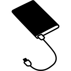 Canvas Print - Powerbank Icon