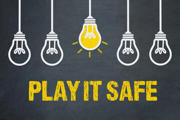 Wall Mural - Play it safe