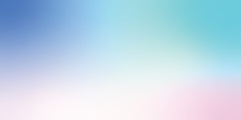 Wall Mural - beautiful gradient background soft blue, pink, and tosca