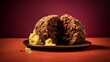 Scottish Haggis: Traditional Dish with Minced Offal - Burns Night Celebration