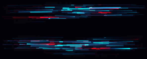 Wall Mural - glitch vector background.