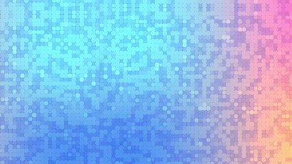 Wall Mural - change color motion 4k background with scrolling and blinking polka dots.