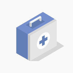 Sticker - Medical suitcase isometric