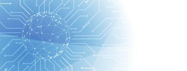 Technology abstract futuristic science background for internet business. Big data concept. Handmade Vector.