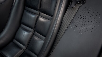 Poster - Drivers seat inside a car