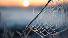 A Frozen Spiderweb, Sunrise