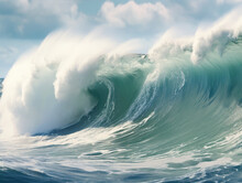Wave Breaking In The Ocean