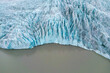 © ADDICTIVE STOCK - Aerial view of ice cap and sea with icebergs