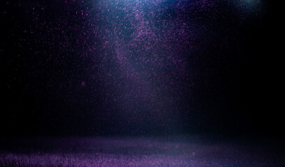 Wall Mural - abstract of christmas and bokeh light with glitter background