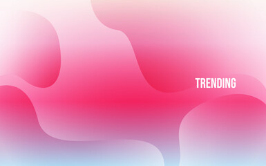 Poster - abstract colorfull gradient liquid background design