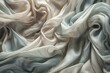 An artistic depiction of flowing fabric with a soft and elegant appearance. Generative AI