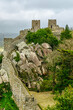 Wide view of the Moorish Castle ( Castelo dos Mouros )