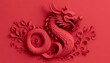 中国の赤い龍