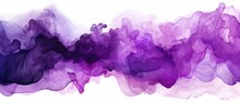 Watercolor Backdrop With Purple And Black Tones Near Water