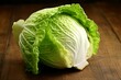 A description of white cabbage. Generative AI