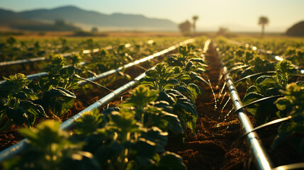 Sticker - field of wheat HD 8K wallpaper Stock Photographic Image 