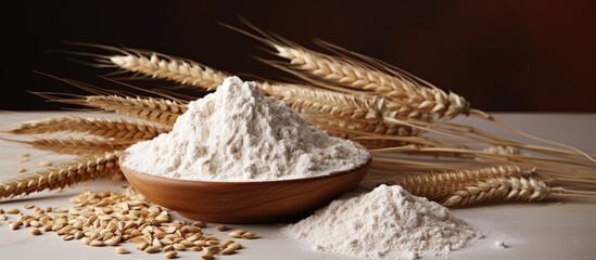 whole grain and wheat flour whole wheat flour