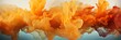 Ink Water Explosion Effect Orange Fire , Banner Image For Website, Background abstract , Desktop Wallpaper