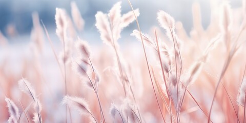 Wall Mural - enchanted frostscape, generative ai