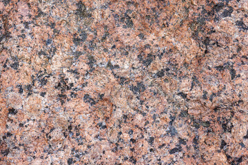 Wall Mural - Natural red  granite stone pattern, close up background texture