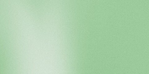 Wall Mural - light green mint noise grain texture gradient background banner