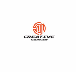 Fototapete - MSM letter logo design polygon monogram icon vector template