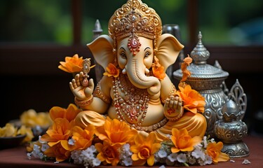 The exquisite and flawless Lord Ganesha.