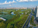 Fototapeta Miasta - Urban Scenery Aerial Photography of Changsha City, Hunan Province, China
