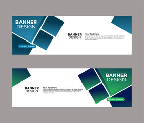 Sticker - Abstract Web banner design background or header Templates