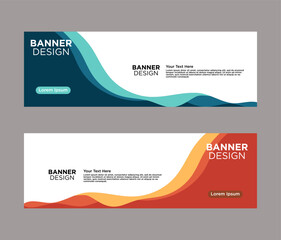 Wall Mural - Abstract Web banner design background or header Templates