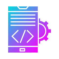 Sticker - App Development Icon