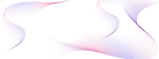  Abstract flowing lines wave. Digital future technology concept.