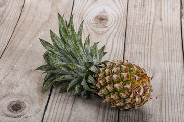 Sweet organic ripe tropical pineapple