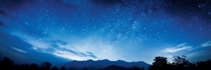 Wall Mural - beautiful night sky