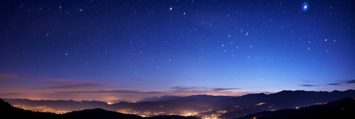 Wall Mural - Beautiful night sky