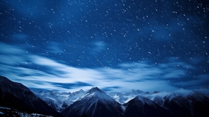 Wall Mural - beautiful night sky