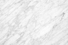 White Carrara Marble Texture Background Or Pattern Surface.