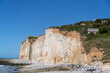 The White Cliffs Les Grandes Dalles In Fecamp Normandy France