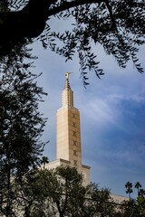 Wall Mural - LA LDS Temple spire 