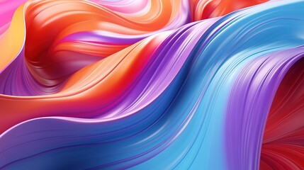 Wall Mural - Bright 3D Background