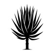 Agave Plant Vector Logo Art