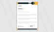 © rajjak vect - Creative latter head design, Business latter head template