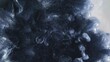Vertical video. Ink drop background. Mysterious explosion. Steel dark blue glitter smoke puff flow abstract hypnotic magic splash shape spreading in white art.