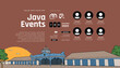 Indonesia Surakarta Central Java design layout idea for social media or event background