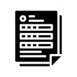 © HacaStudio - document glyph icon