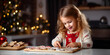 Adorable Mother-Daughter Duo: Making Gingerbread Cookies for Christmas. A Heartwarming Scene of Holiday Tradition and Family Bonding