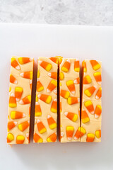 Sticker - Candy corn fudge