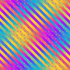 Poster - Vector image with diagonal lines. Abstract lowpoly background. Triangless diagonal pattern. Vector seamless pattern.