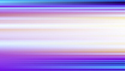 Poster - Abstract blue light trails in the dark, motion blur effect